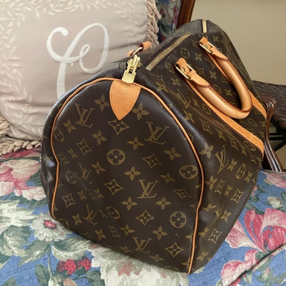 LOUIS VUITTON Monogram Keepall 45 Weekender Bag - Picture 6 of 8